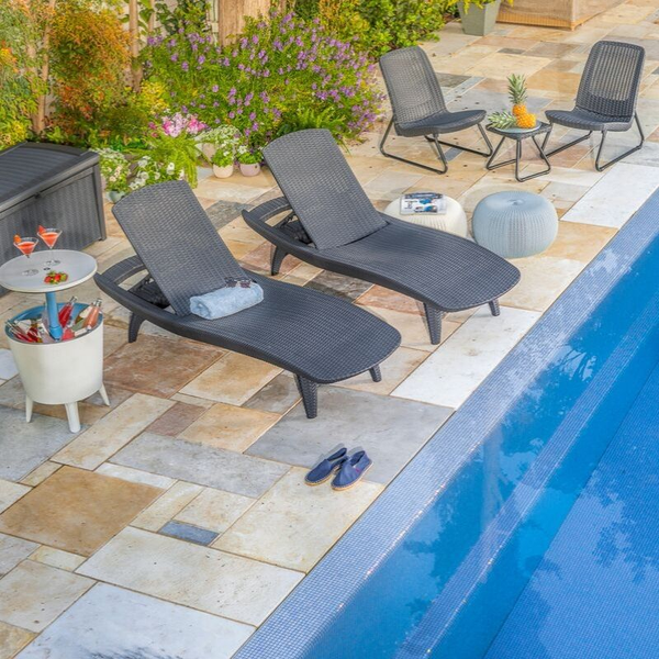 Makro pool online loungers