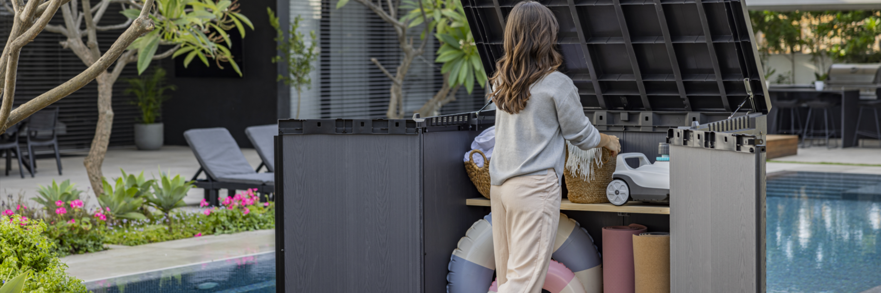 Horizontal Storage Sheds