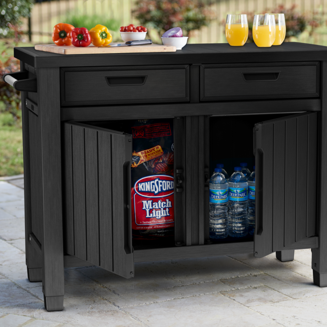 Outdoor Buffet Storage Cabinet