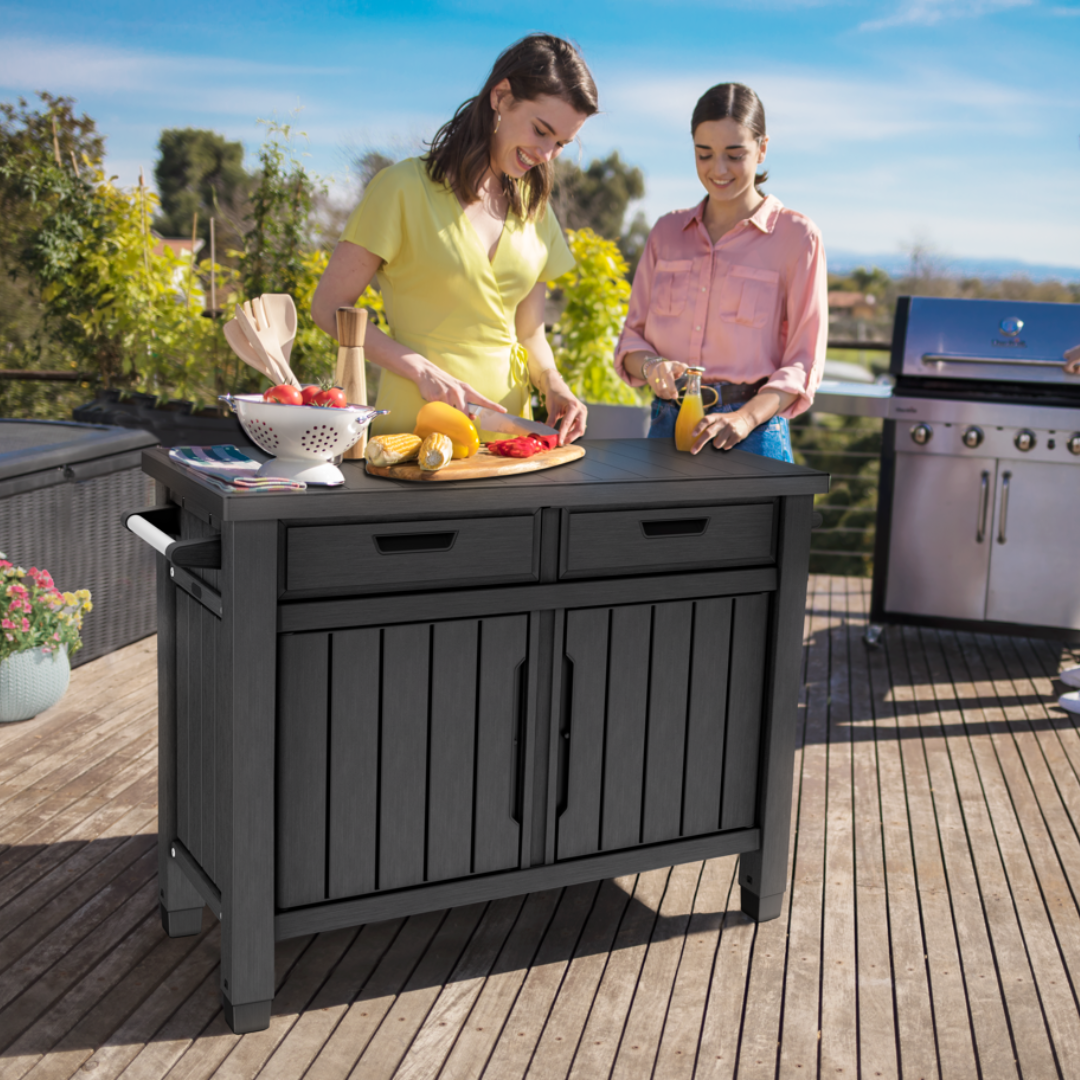Outdoor Buffet Storage Cabinet