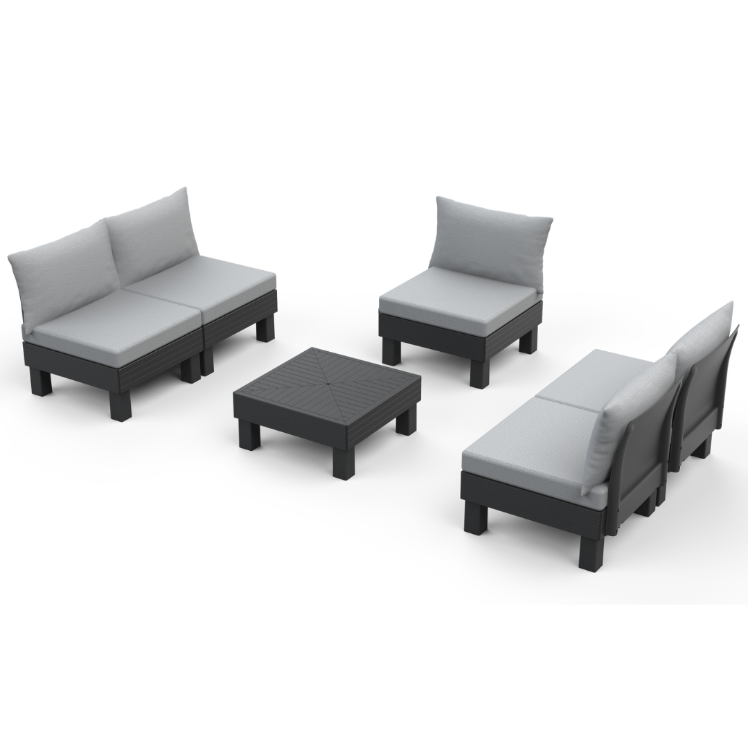Elements 5 Seater Modular Lounge Set