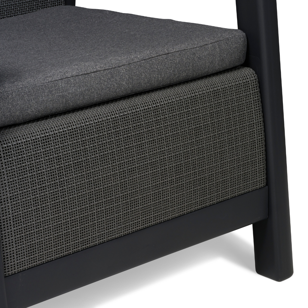 Scandi Linea Lounge Set - Graphite | PREORDER AUGUST