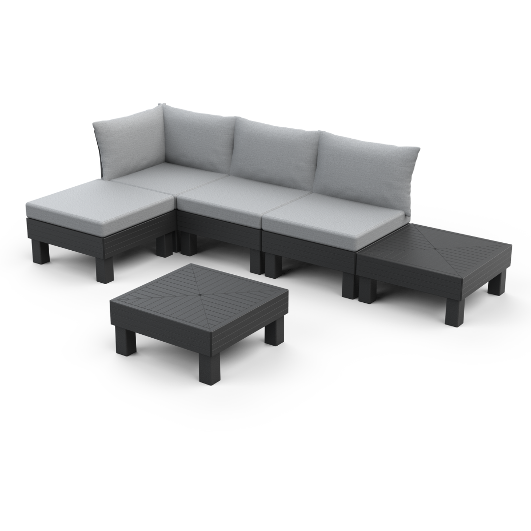 Elements 5 Seater Modular Lounge Set
