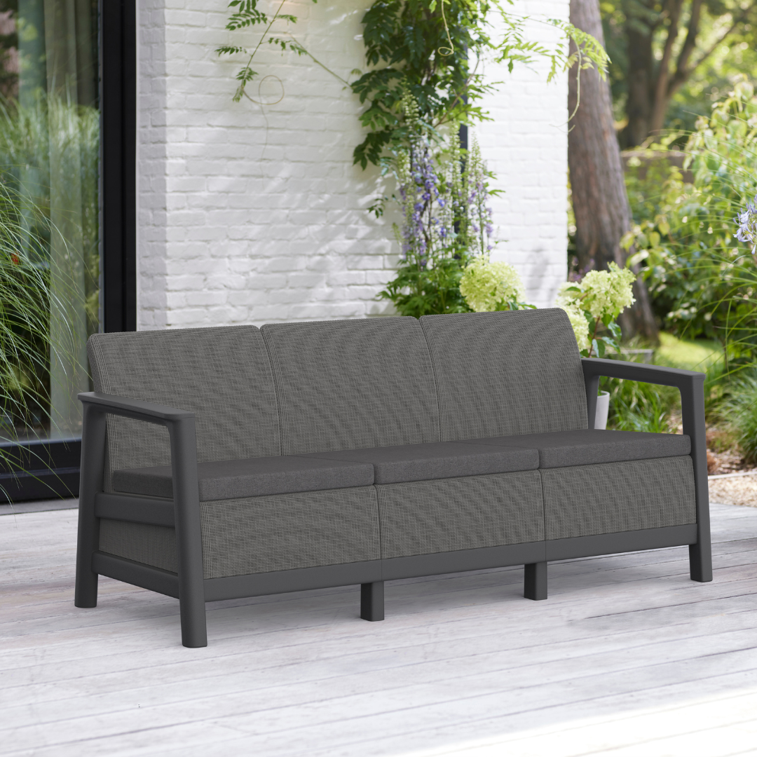 Scandi Linea Lounge Set - Graphite | PREORDER AUGUST