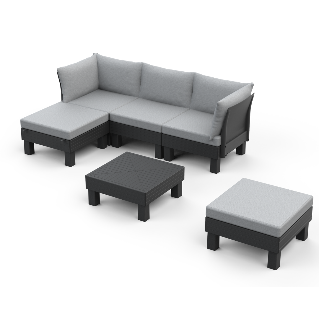 Elements 5 Seater Modular Lounge Set