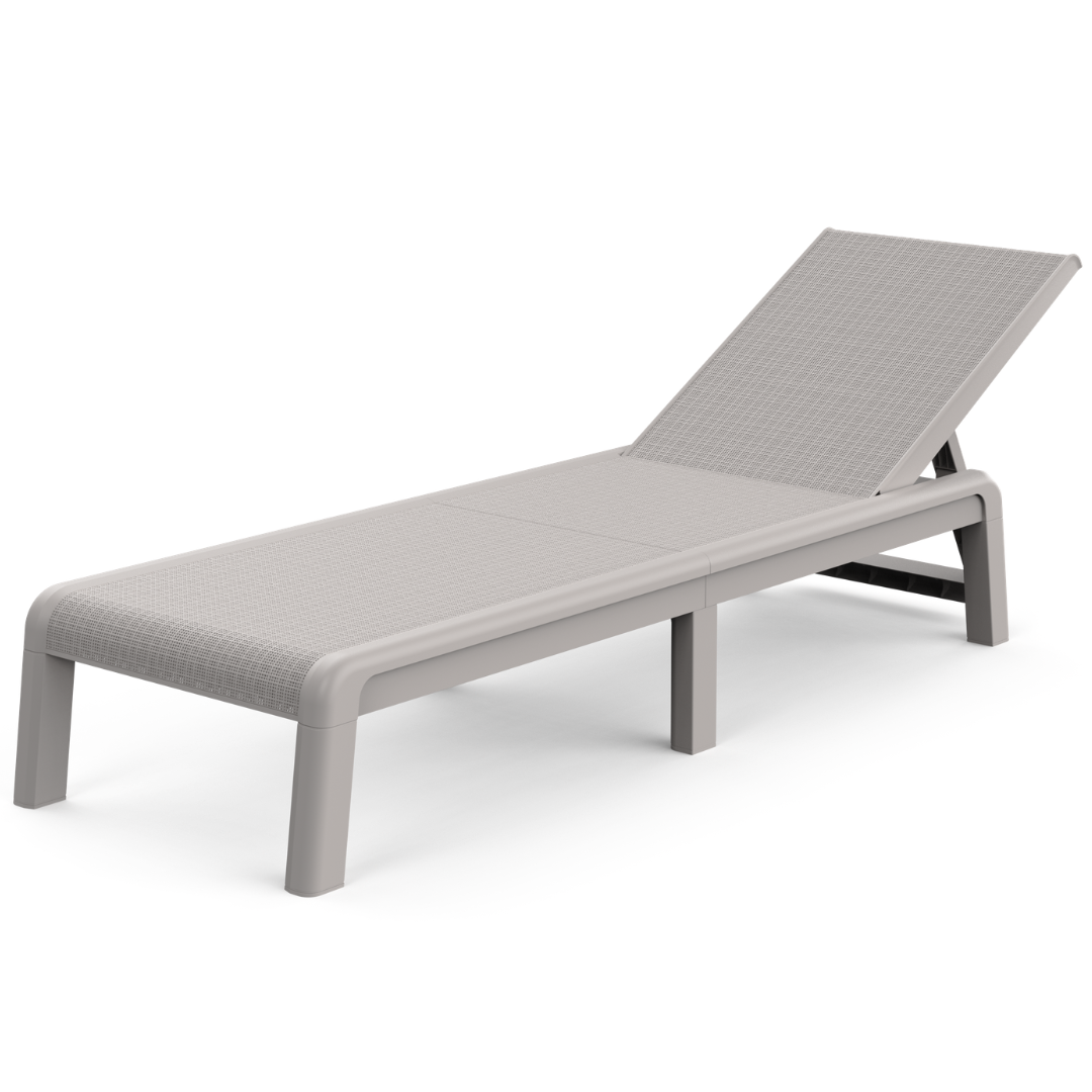 Atlas Sun Lounger - Soft Beige | PREORDER AUGUST