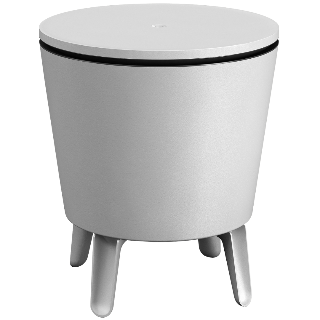 Cool Bar: White Stone + Grey