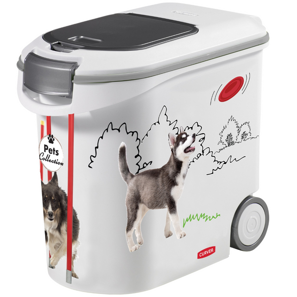 Curver Dog Design Pet Food Container 12 Kg