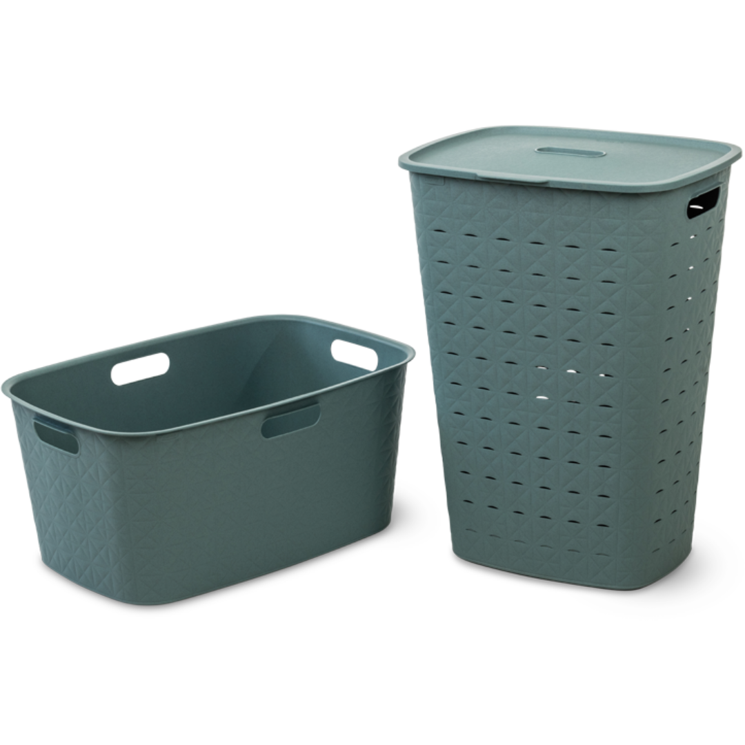 Softex Laundry Set Teal | Modern Laundry Organisation