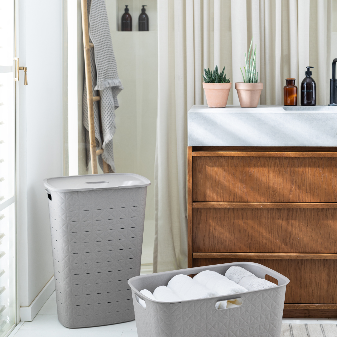 Softex Laundry Hamper - Taupe