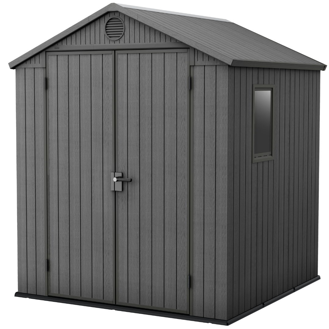 KETER Darwin 6x6 Shed | Outdoor Storage
