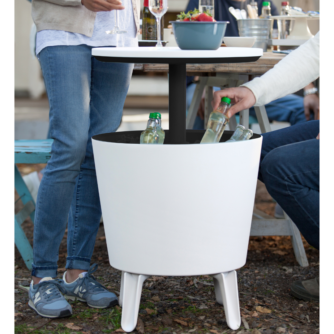 Cool Bar: White Stone + Grey