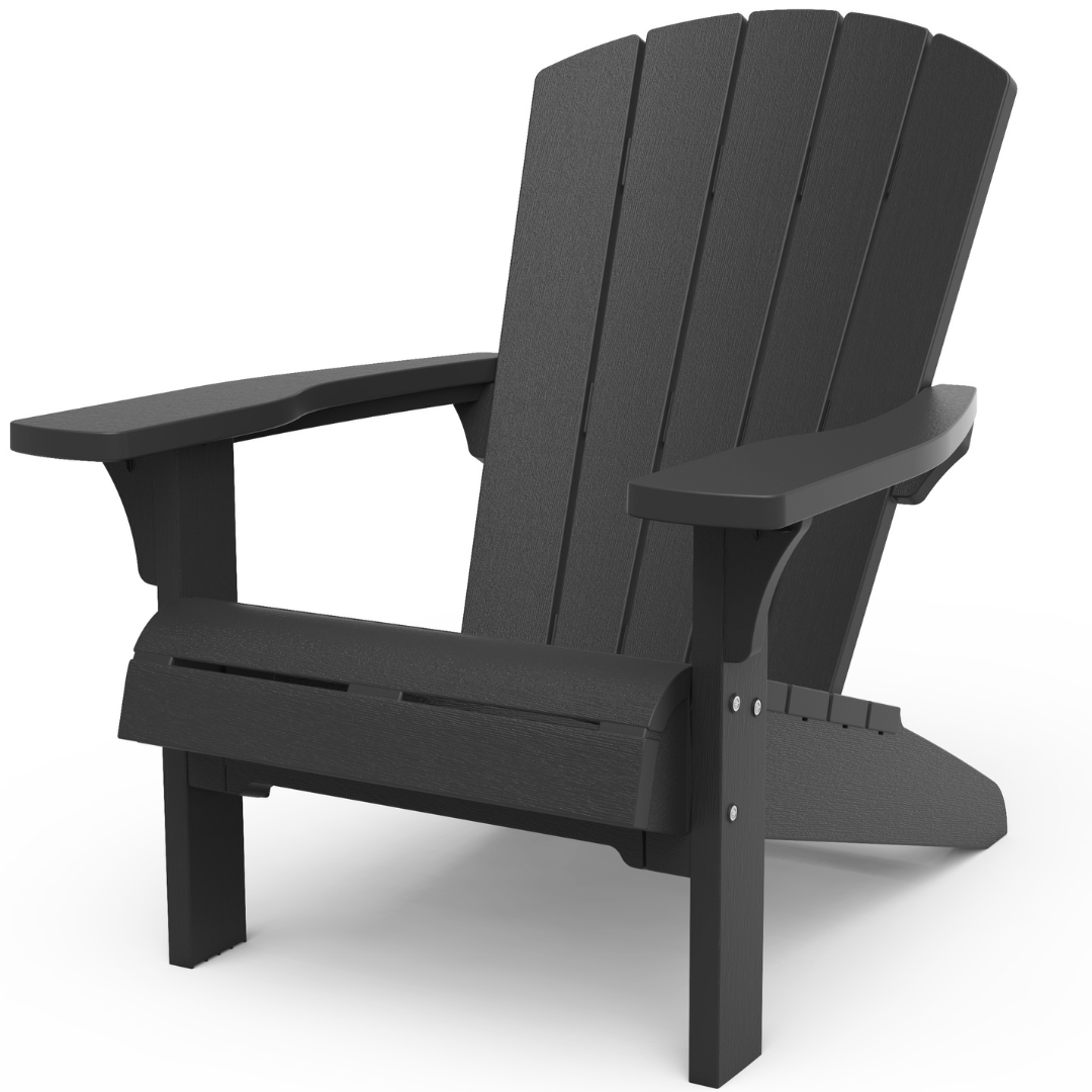 KETER Troy Adirondack Chair - Graphite