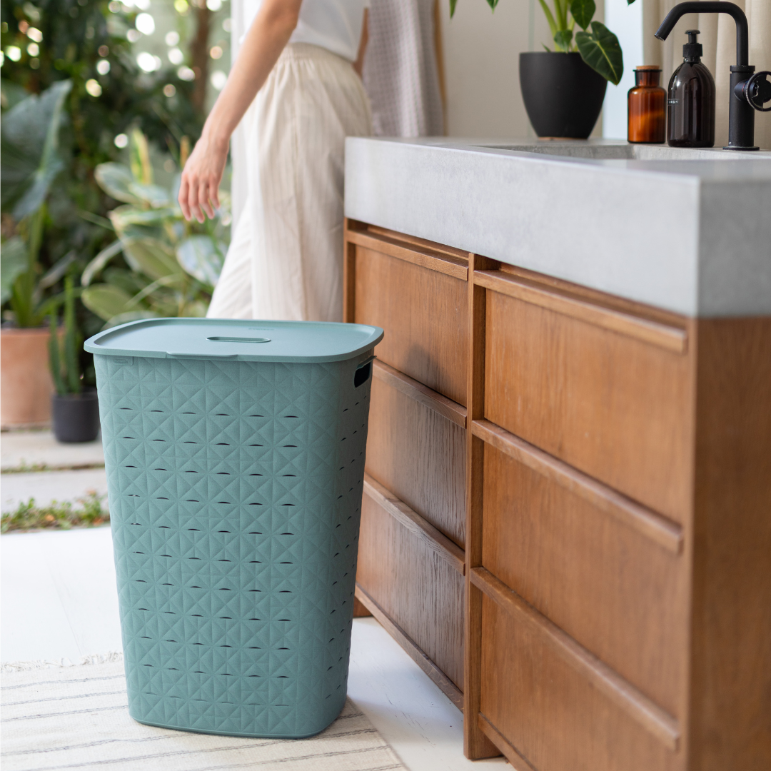 Softex Laundry Hamper - Teal