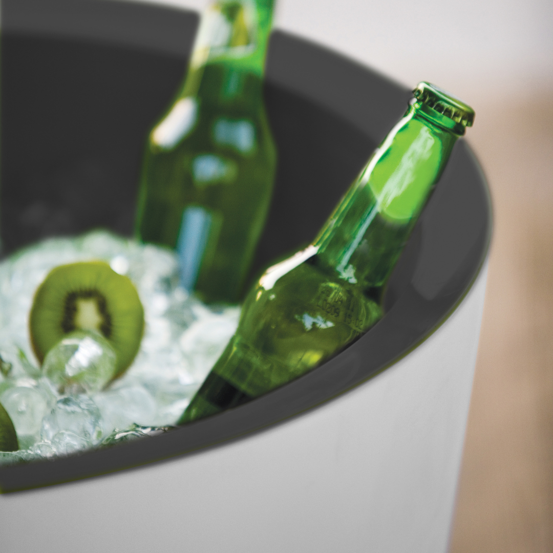 Cool Bar: White Stone + Grey