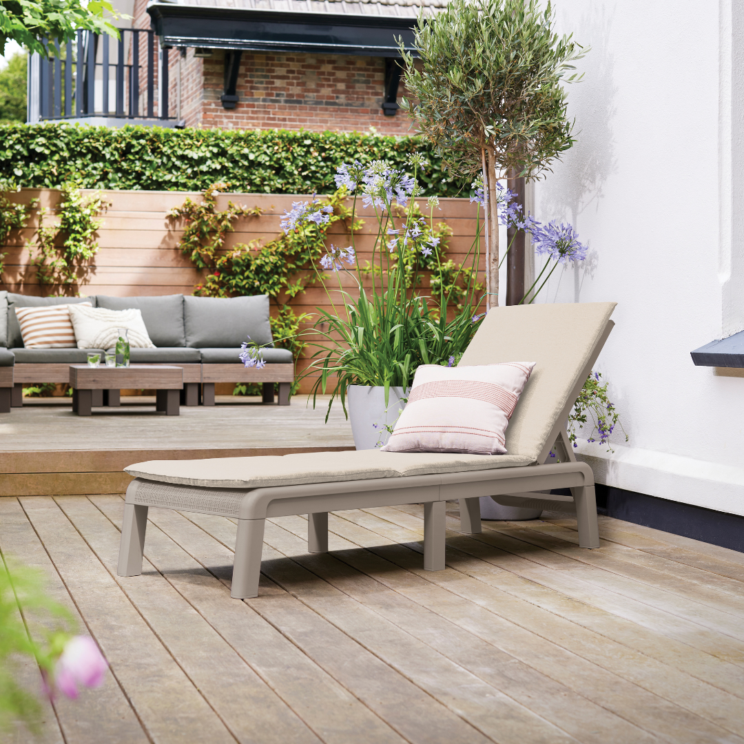 Set of 2: Atlas Sun Loungers - Soft Beige | PREORDER AUGUST