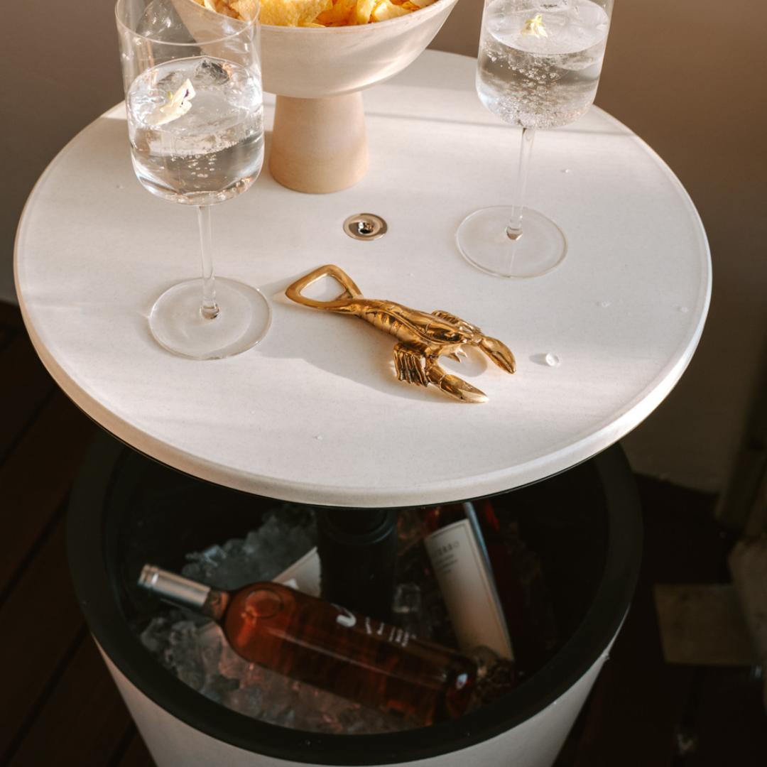 Cool Bar: White Stone + Grey