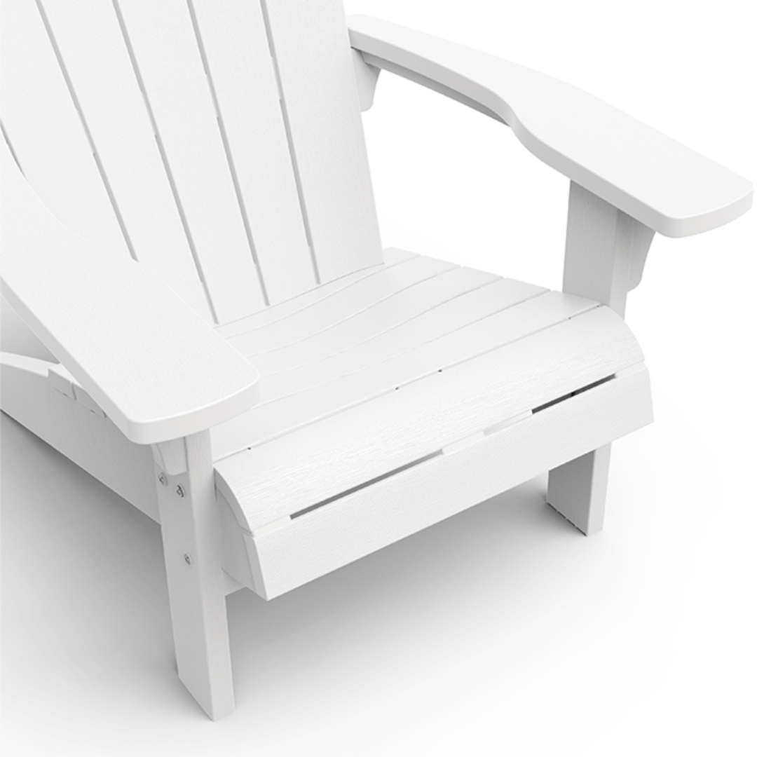 Troy Chair 2 Pack - White