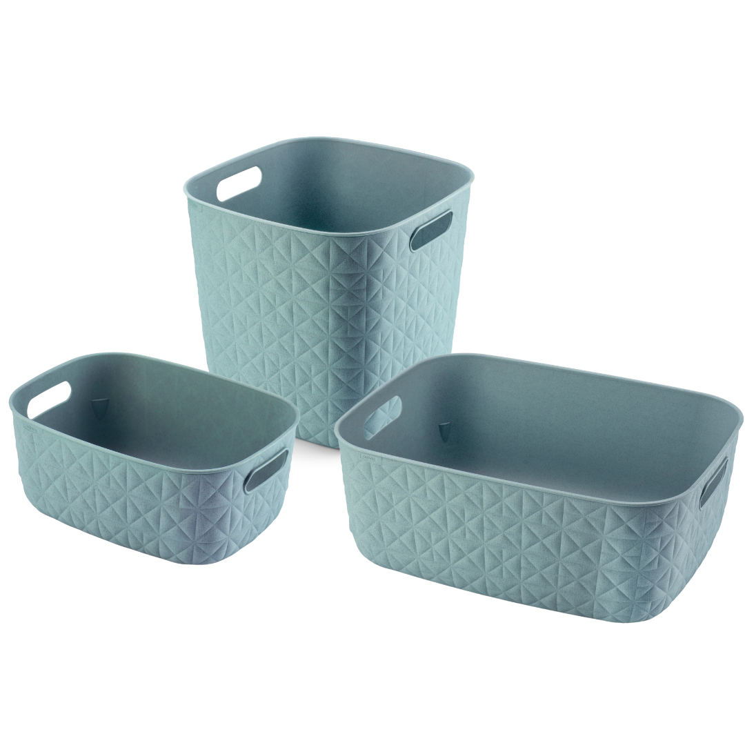 Softex Storage Basket Teal | Stylish Home Organisation