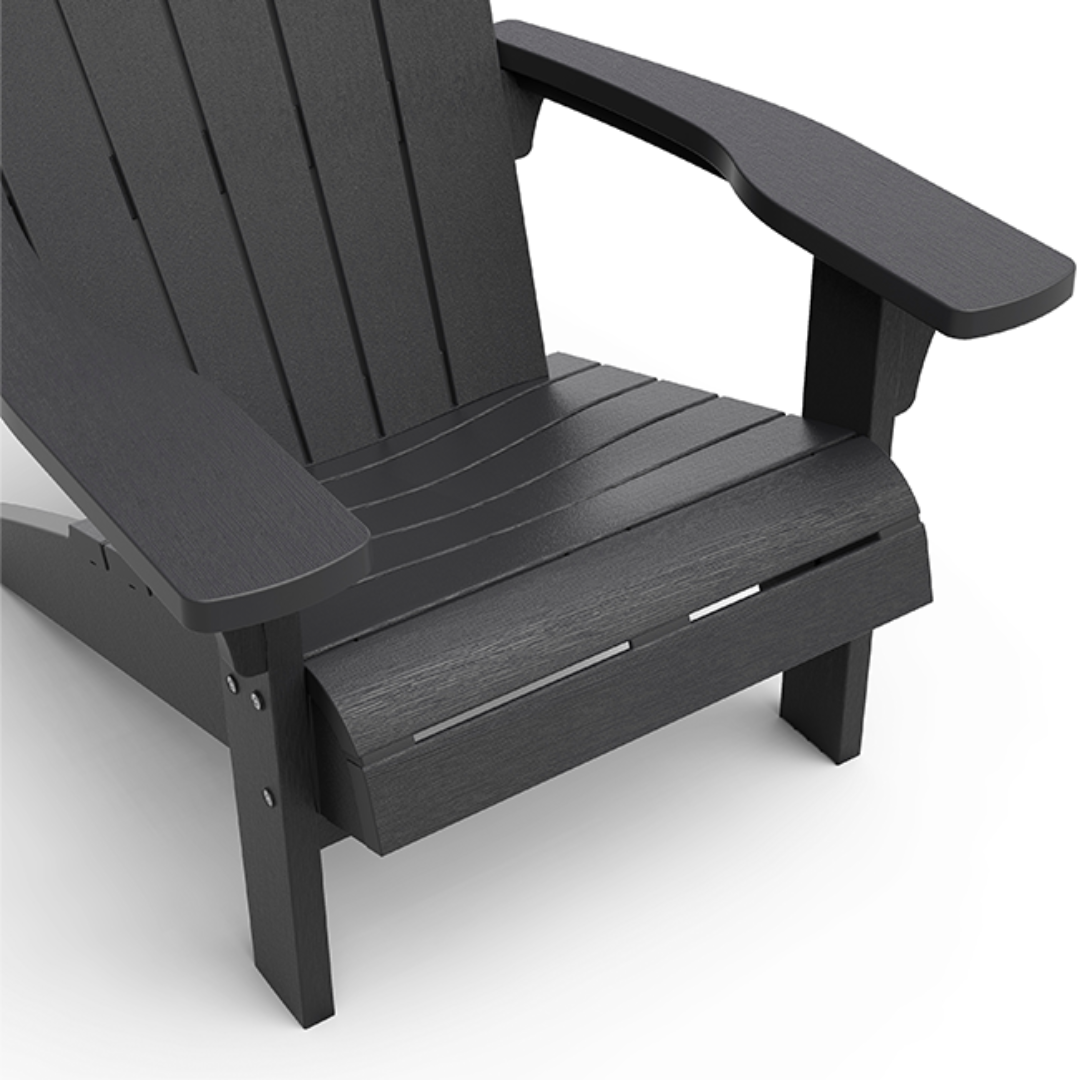 Troy Chair 2 Pack - Graphite