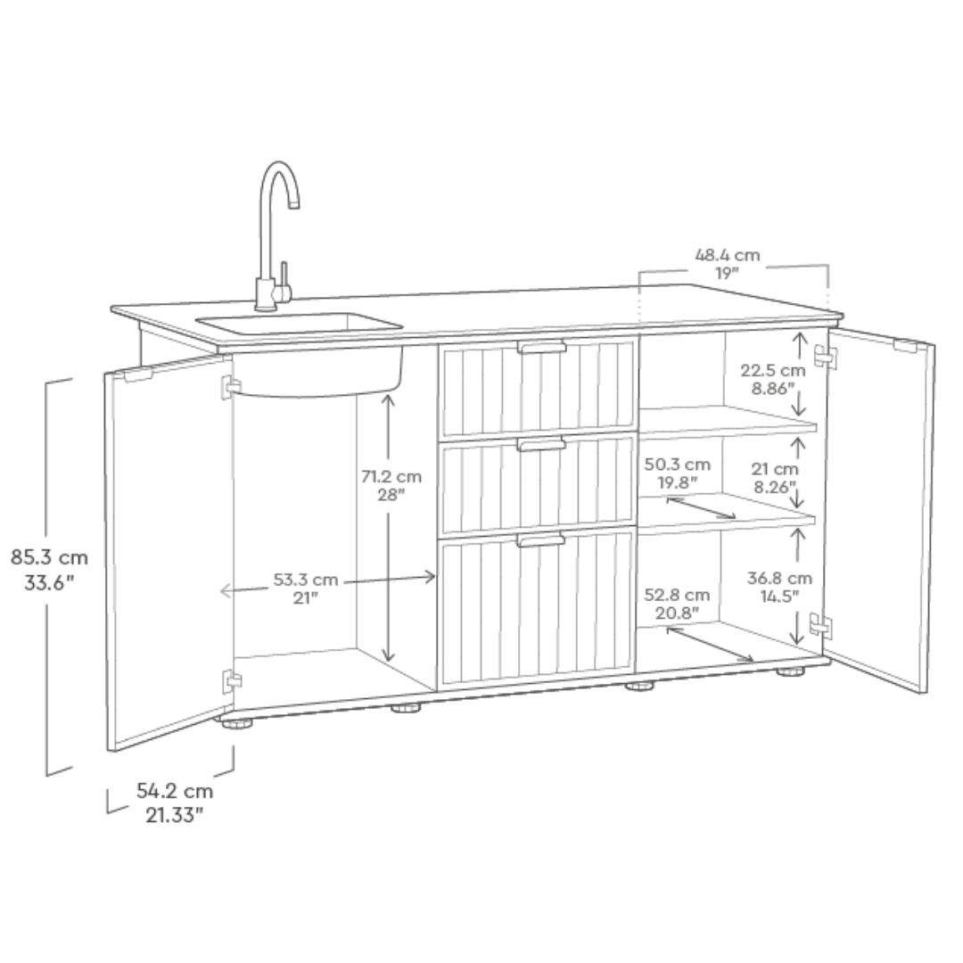 Outdoor Kitchen Island | PREORDER NOVEMBER