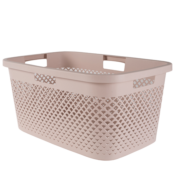 Pure Laundry Basket Pink Keter SA