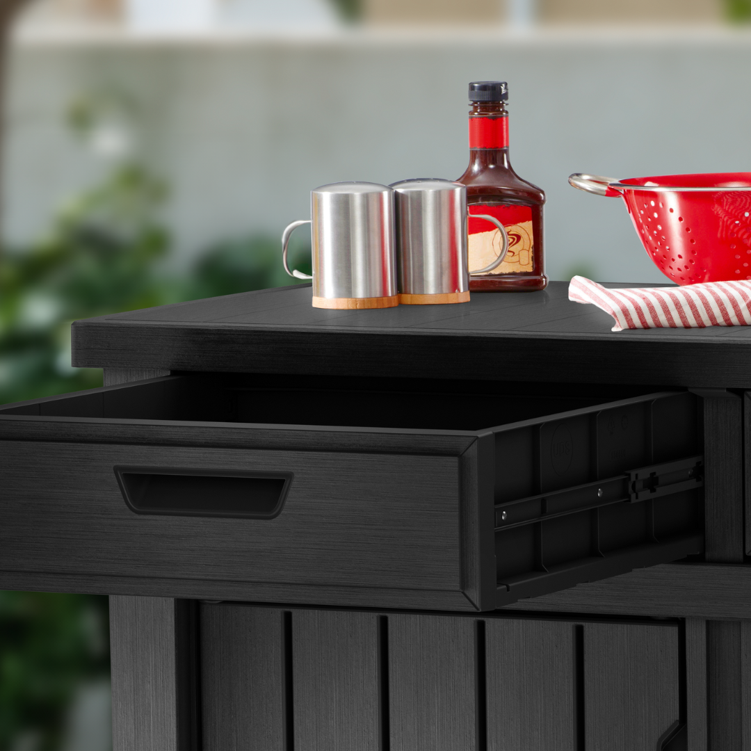 Outdoor Buffet Storage Cabinet