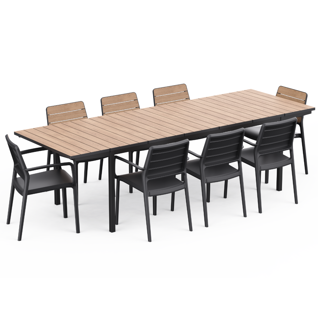 Porto Nova 8-Seater Extendable Dining Set | PREORDER AUGUST