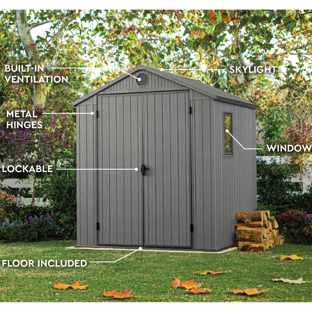 Darwin 6x6ft Shed