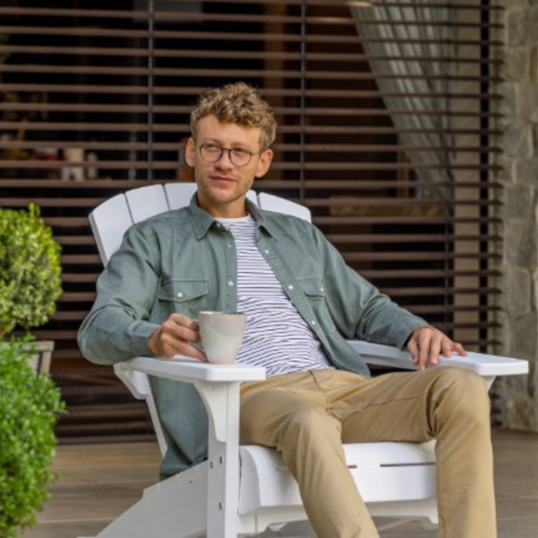 Troy Adirondack Chair - White