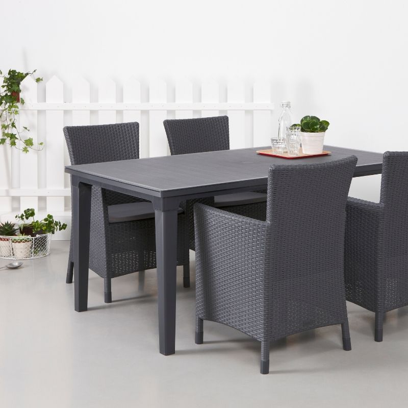 Futura Dining Table - Graphite