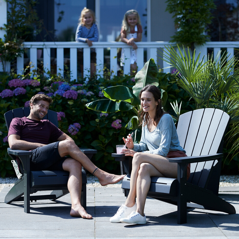 Troy Adirondack Chair - Graphite