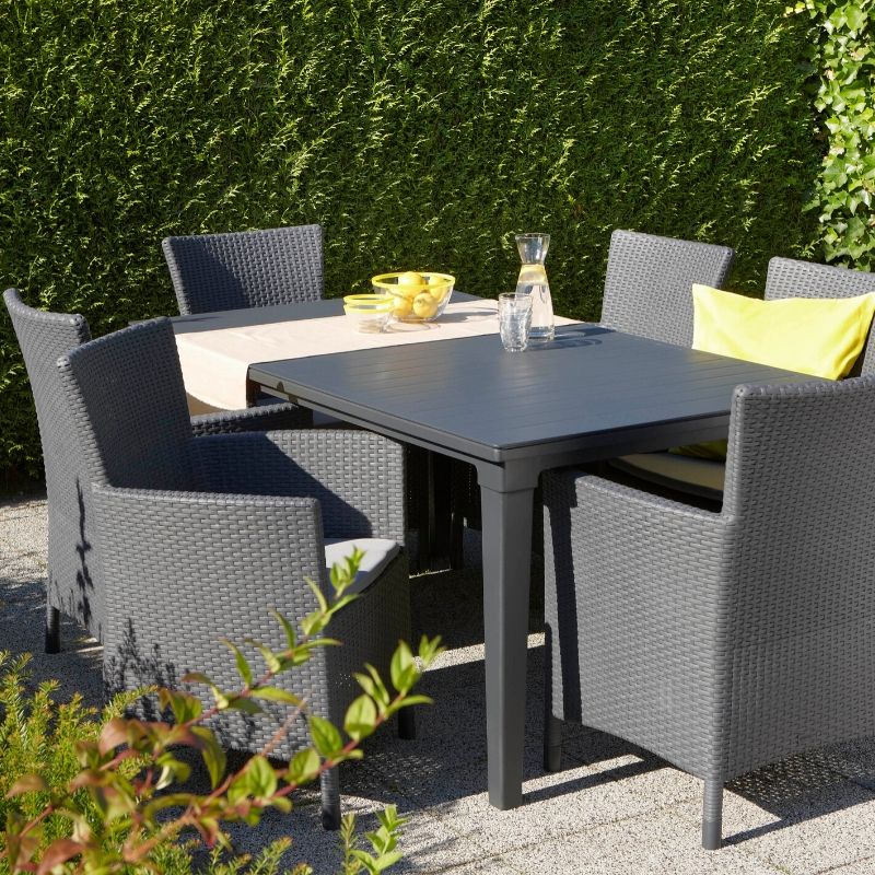 Futura Dining Table - Graphite