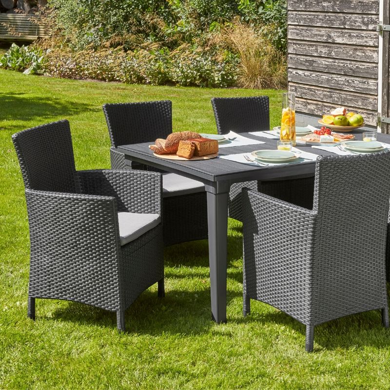 Futura Dining Table - Graphite
