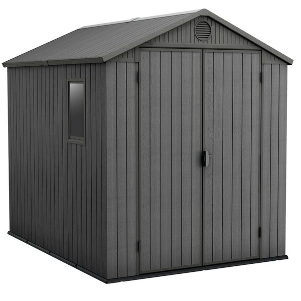 Darwin 6x8ft Shed - Grey | PREORDER JUNE