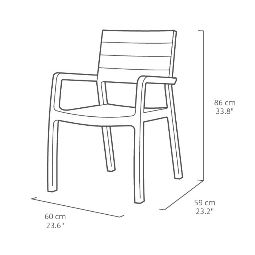 Harmony Dining Arm Chair