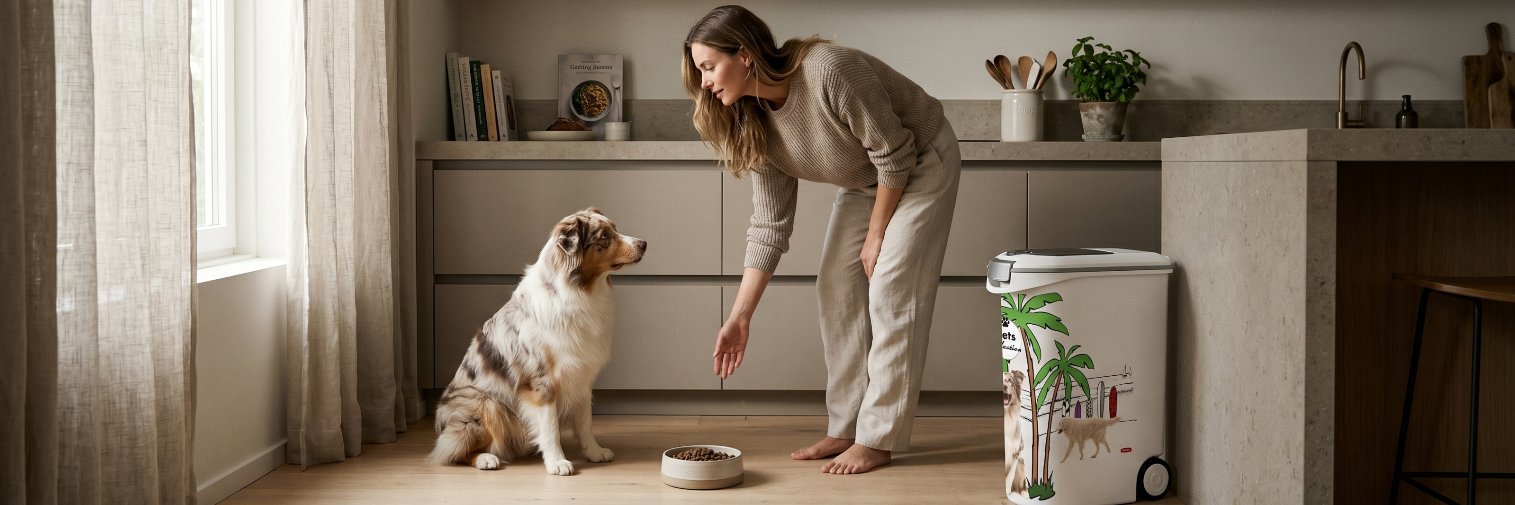 Dry Pet Food Containers