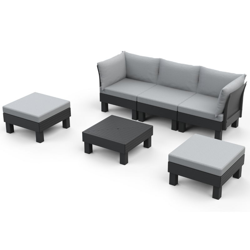 Elements 5 Seater Modular Lounge Set | Preorder October