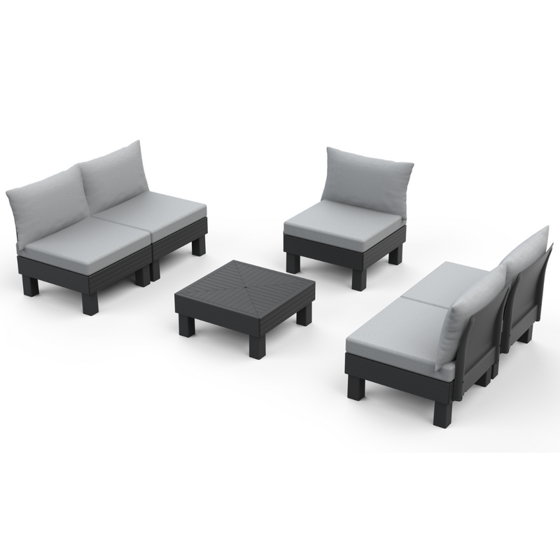 Elements 5 Seater Modular Lounge Set | Preorder October