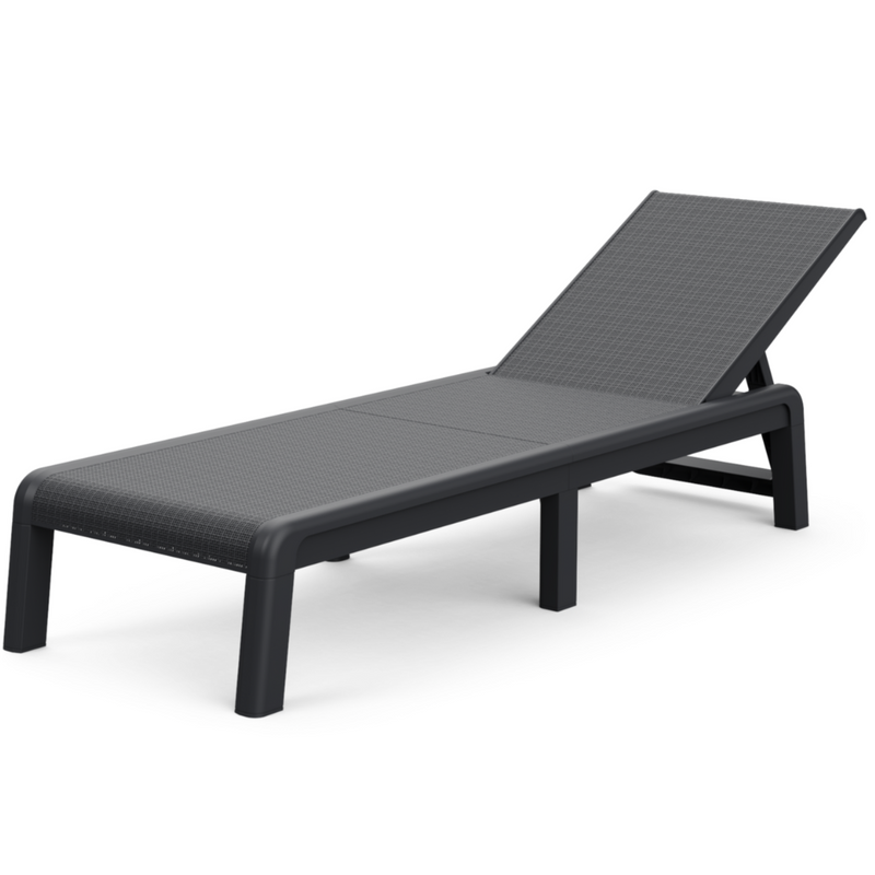 Set of 2: Mallorca Sun Loungers - Graphite | PREORDER JULY