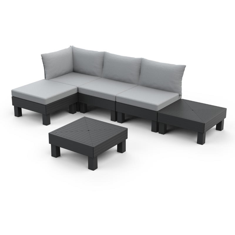 Elements 5 Seater Modular Lounge Set | Preorder October