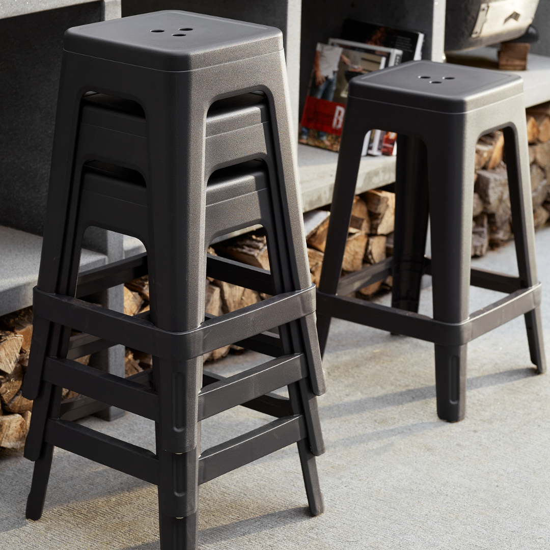 KETER: Lucca Bar Stool outdoor plastic bar stool