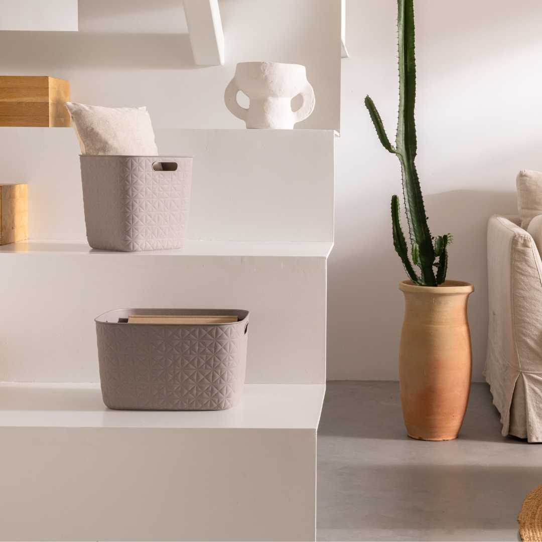Softex Storage Basket - Taupe