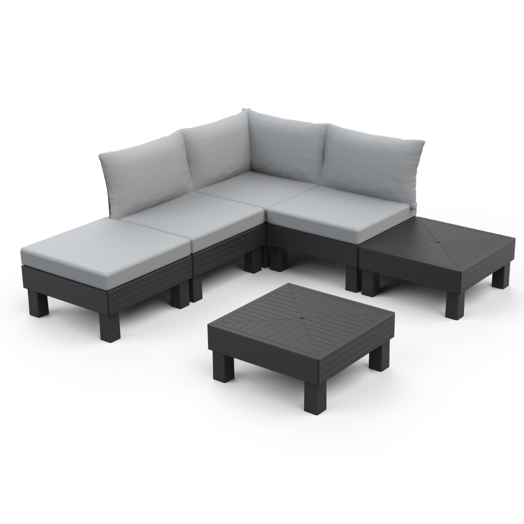 Elements 5 Seater Modular Lounge Set | PREORDER NOVEMBER
