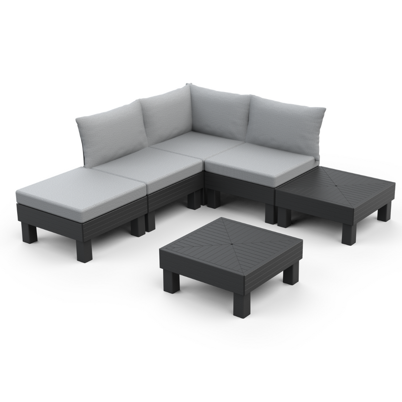 Elements 5 Seater Modular Lounge Set | Preorder October