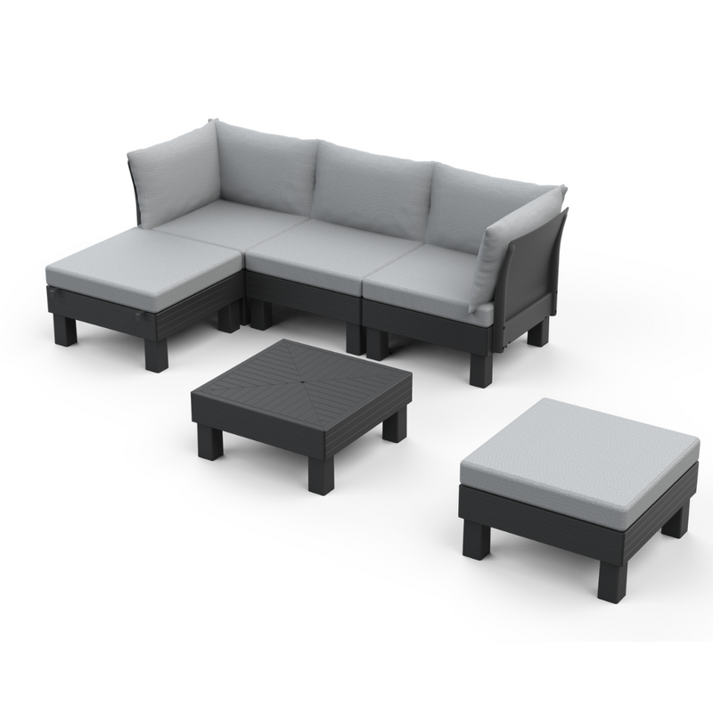 Elements 5 Seater Modular Lounge Set | Preorder October