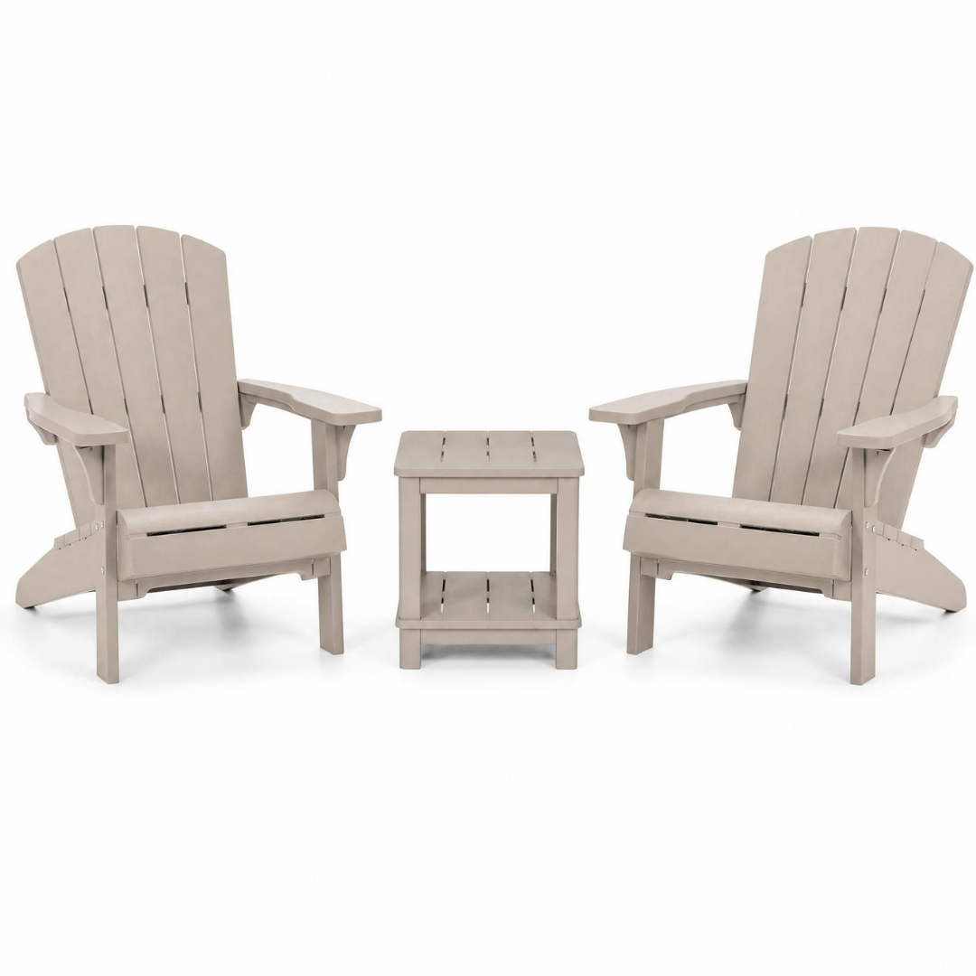 Troy 3pc Adirondack Deluxe Set – Soft Beige | PREORDER OCTOBER