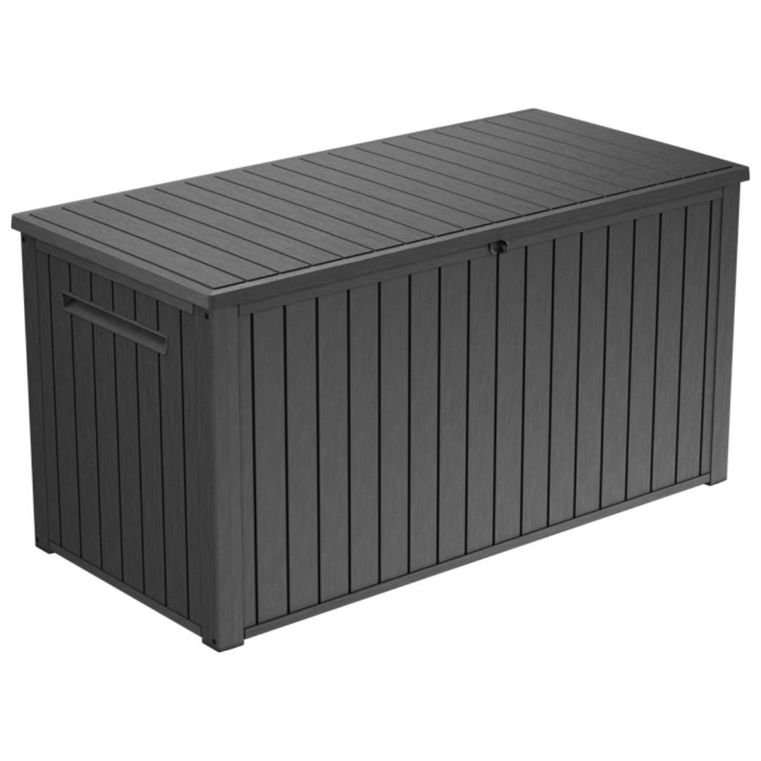 Keter Deco Deck Box 170G | All-weather outdoor storage box