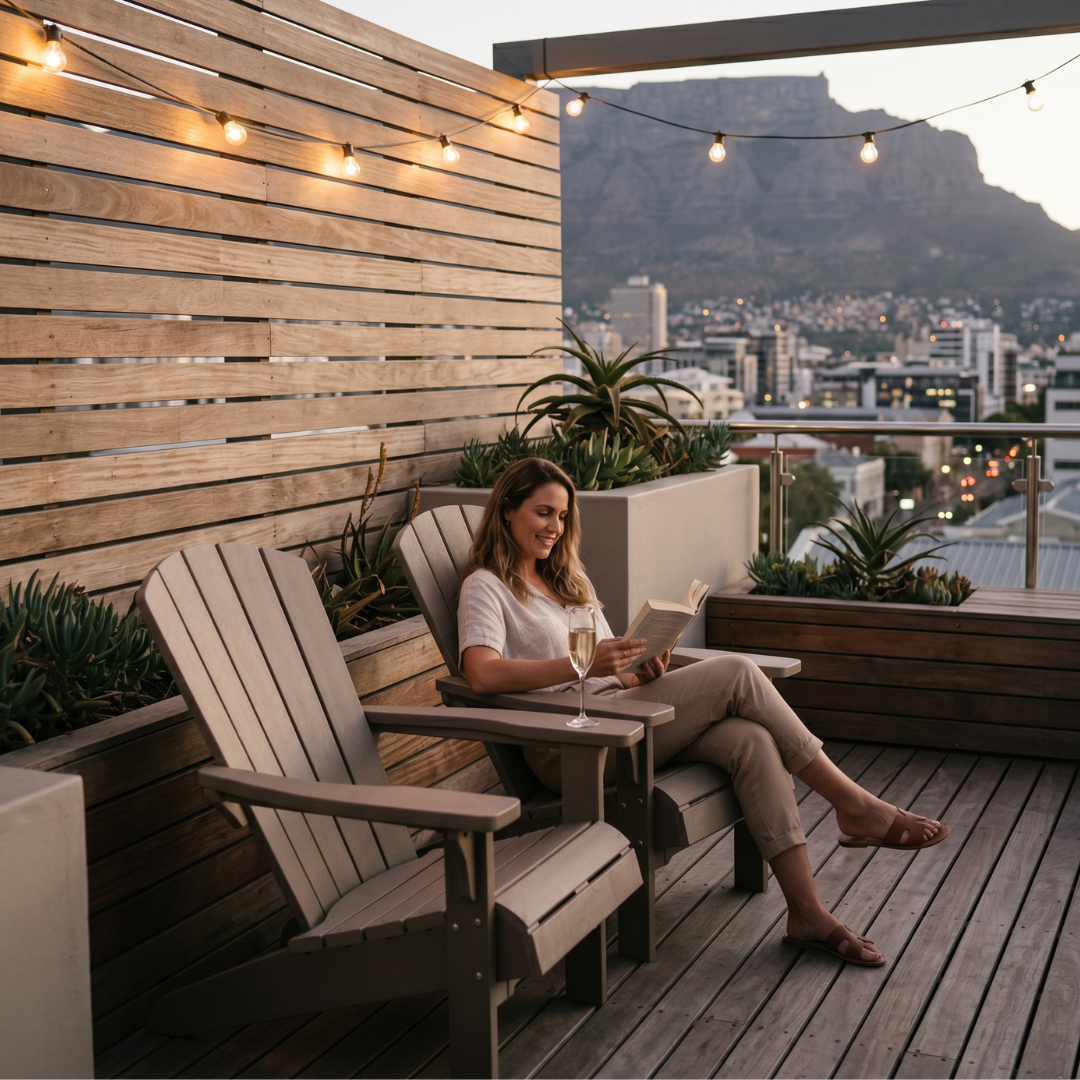 Troy Adirondack Chair - Soft Beige | PREORDER AUGUST