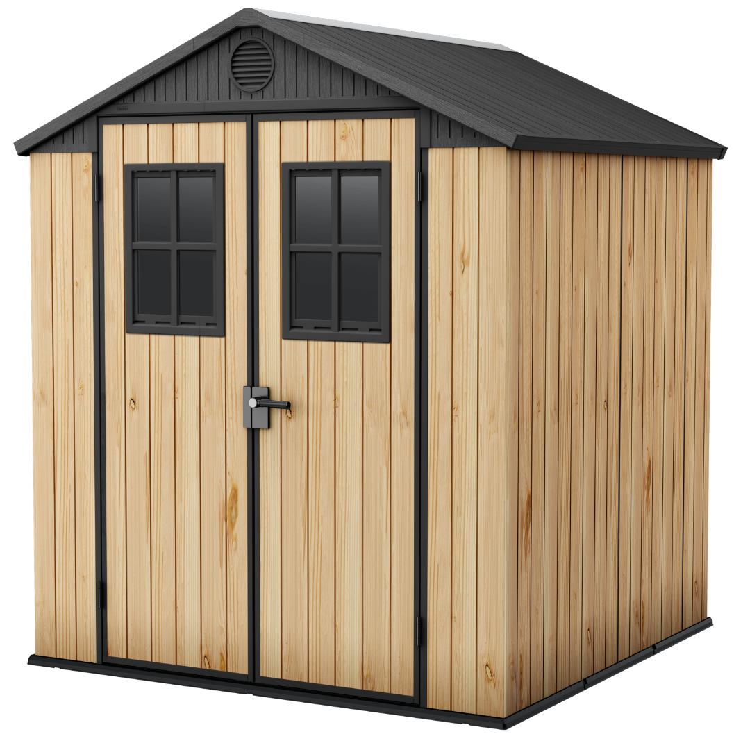 Carolina 6x6ft (1.9 x 1.8m) Shed Pine | PREORDER SEPTEMBER